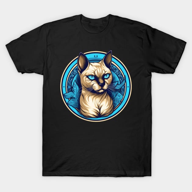 Siamese Art T-Shirt by Enchanted Reverie